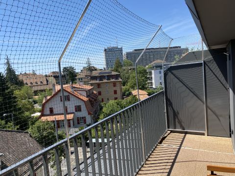 Balcon profils coudés, sans percer