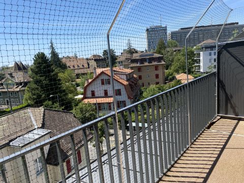Balcon profils coudés, sans percer