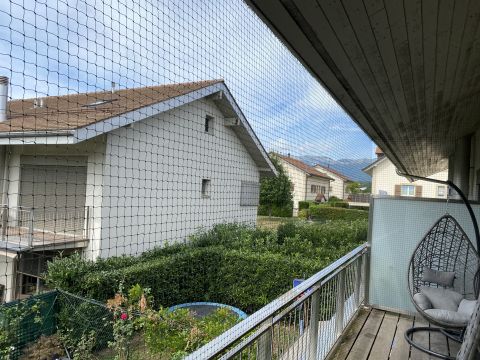 Balcon sous avant-toit