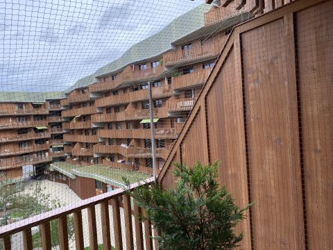Balcon immeuble neuf
