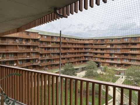 Balcon immeuble neuf
