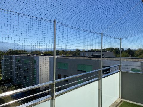 Balcon avec couverture