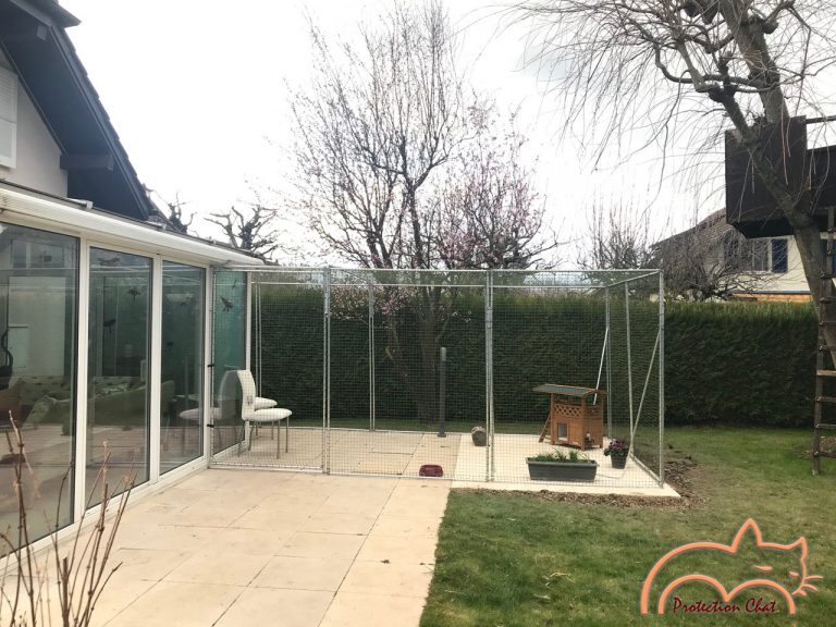 Protection Chats Catio espace pour chats villa 3