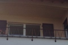 Protection de balcon - enveloppement de la rembarde