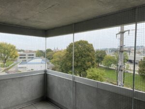 Balcon sans percer: structure alu+inox