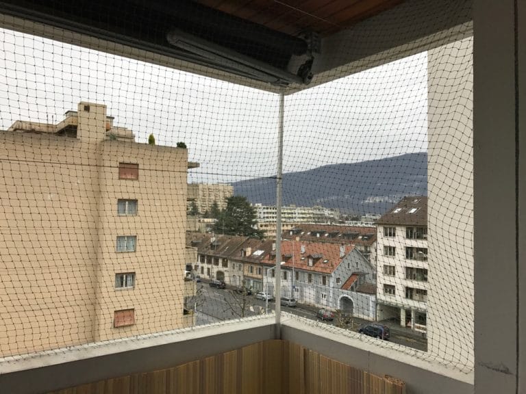 Filets verts – filet de protection pour chat, balcon